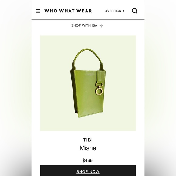 Vavvoune Green Leather Women's Bag - Picture 14 of 14